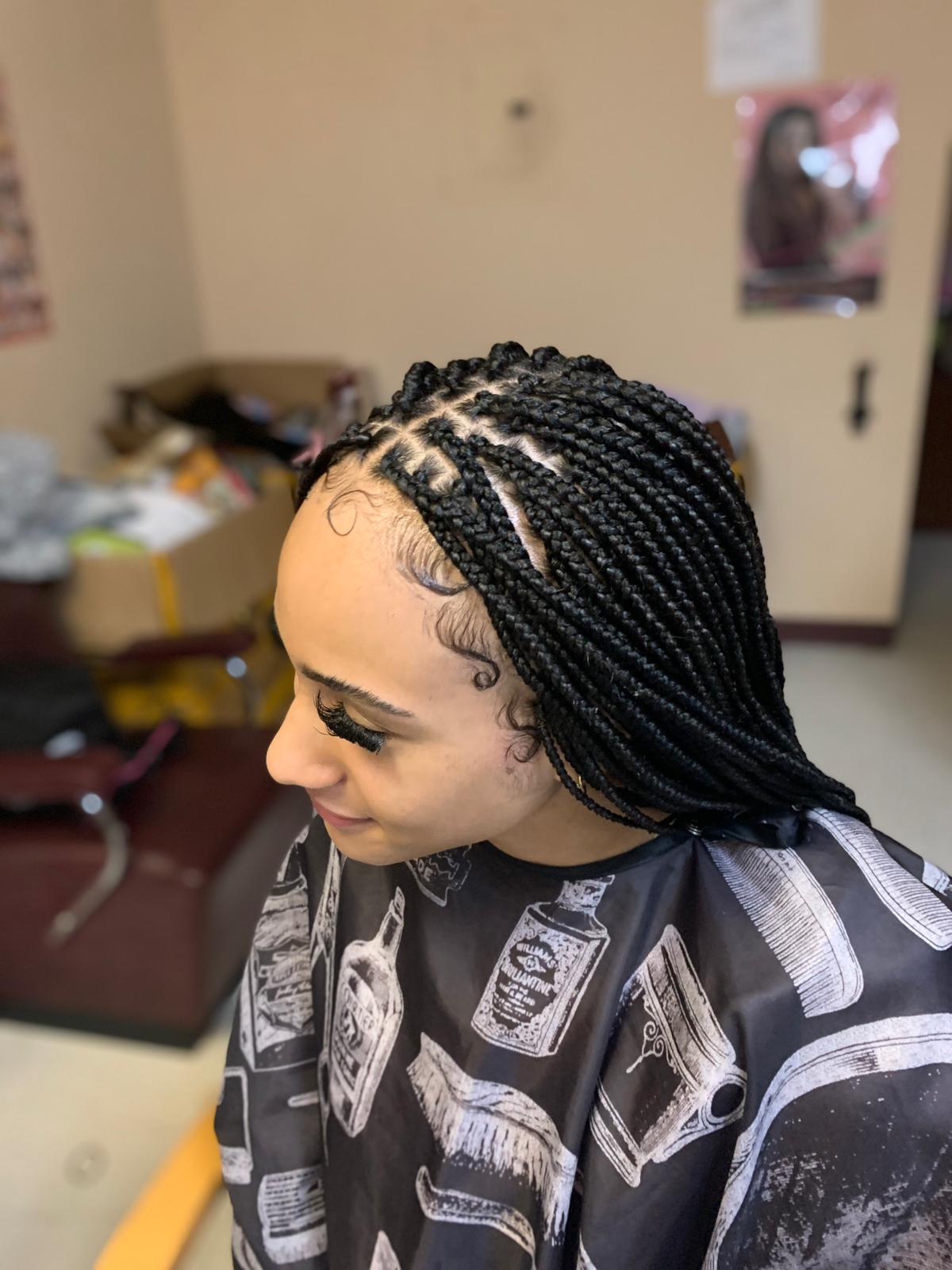 Ashley African Hair Braiding Logo Ashley African Hair Braiding Logo