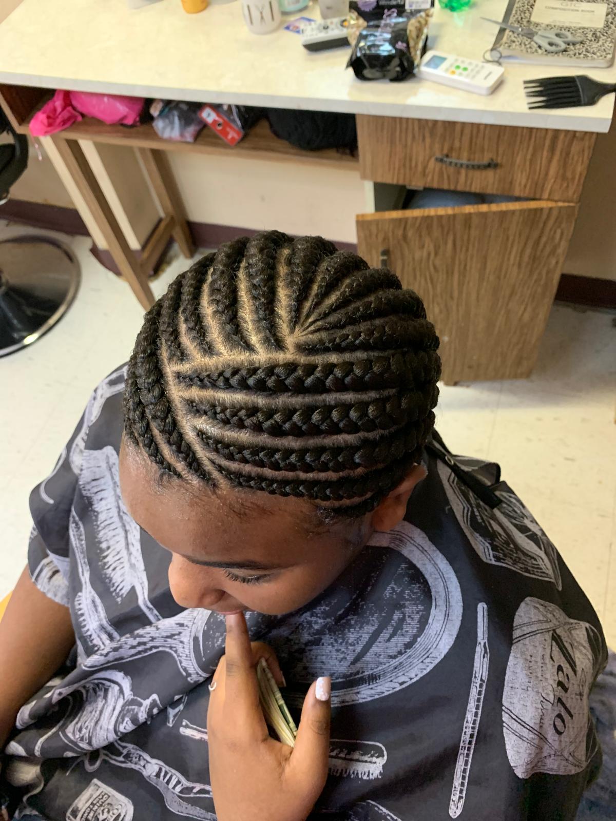 Ashley African Hair Braiding Logo Ashley African Hair Braiding Logo