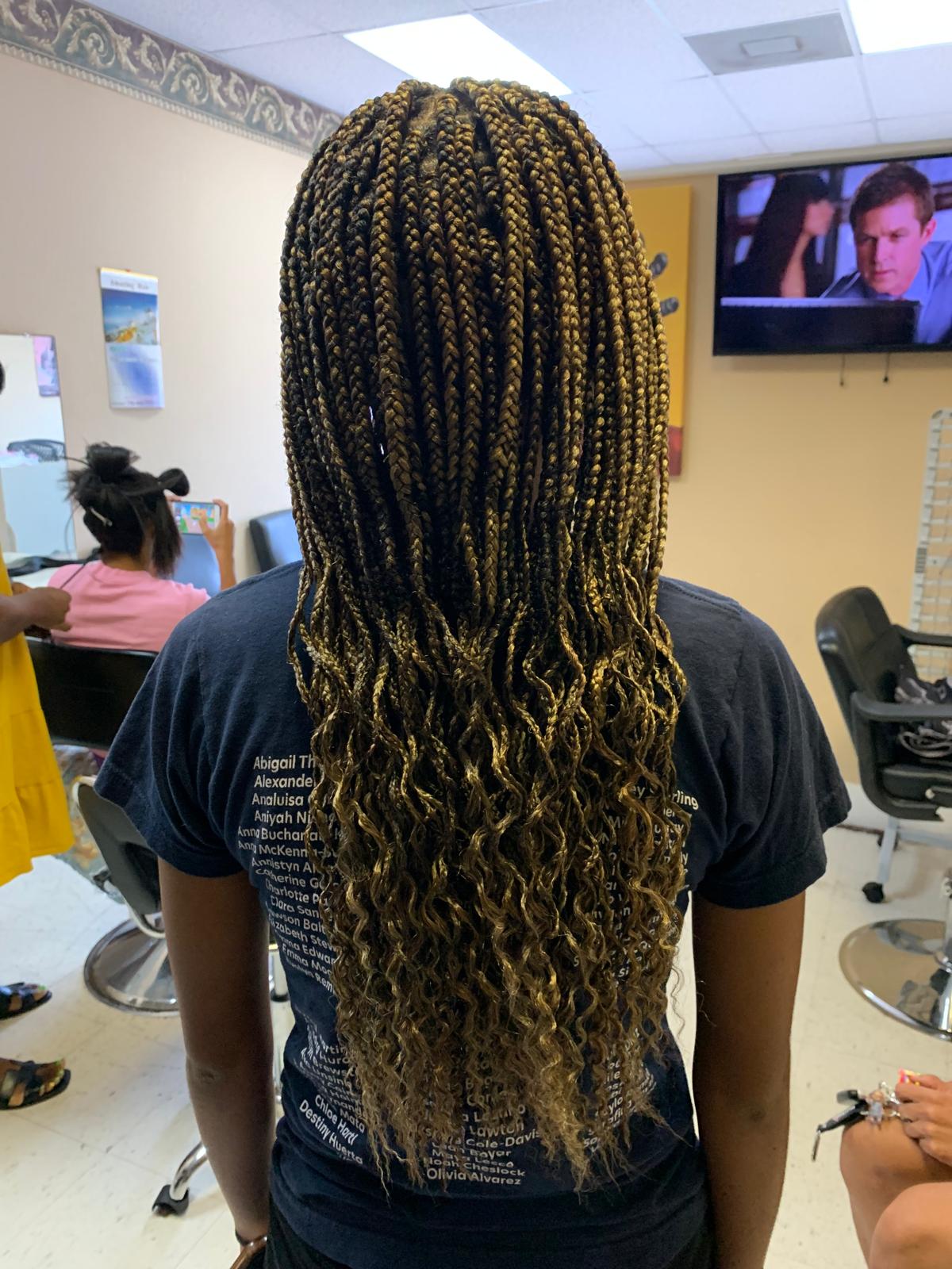 Ashley African Hair Braiding Logo Ashley African Hair Braiding Logo