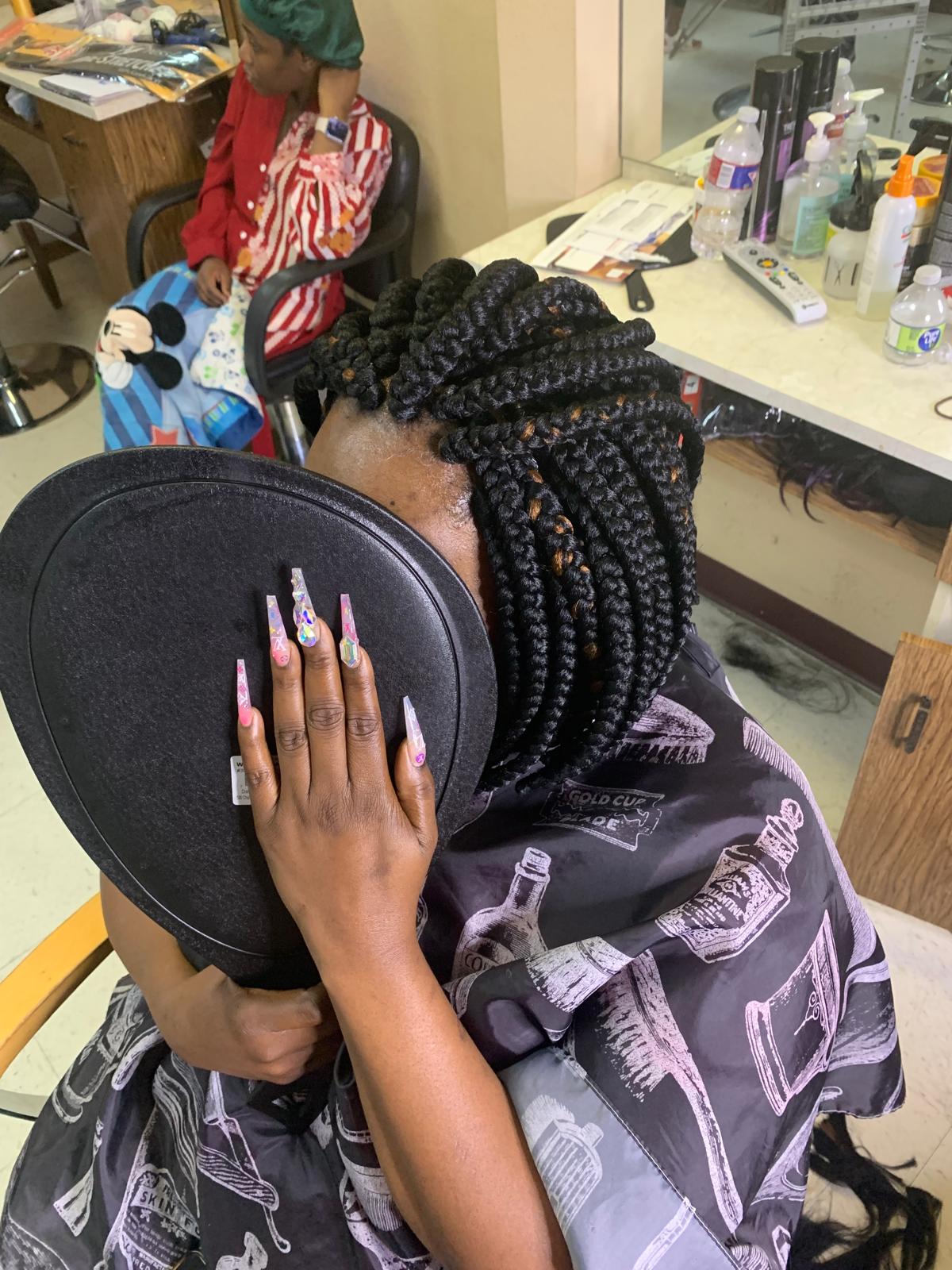 Ashley African Hair Braiding Logo Ashley African Hair Braiding Logo