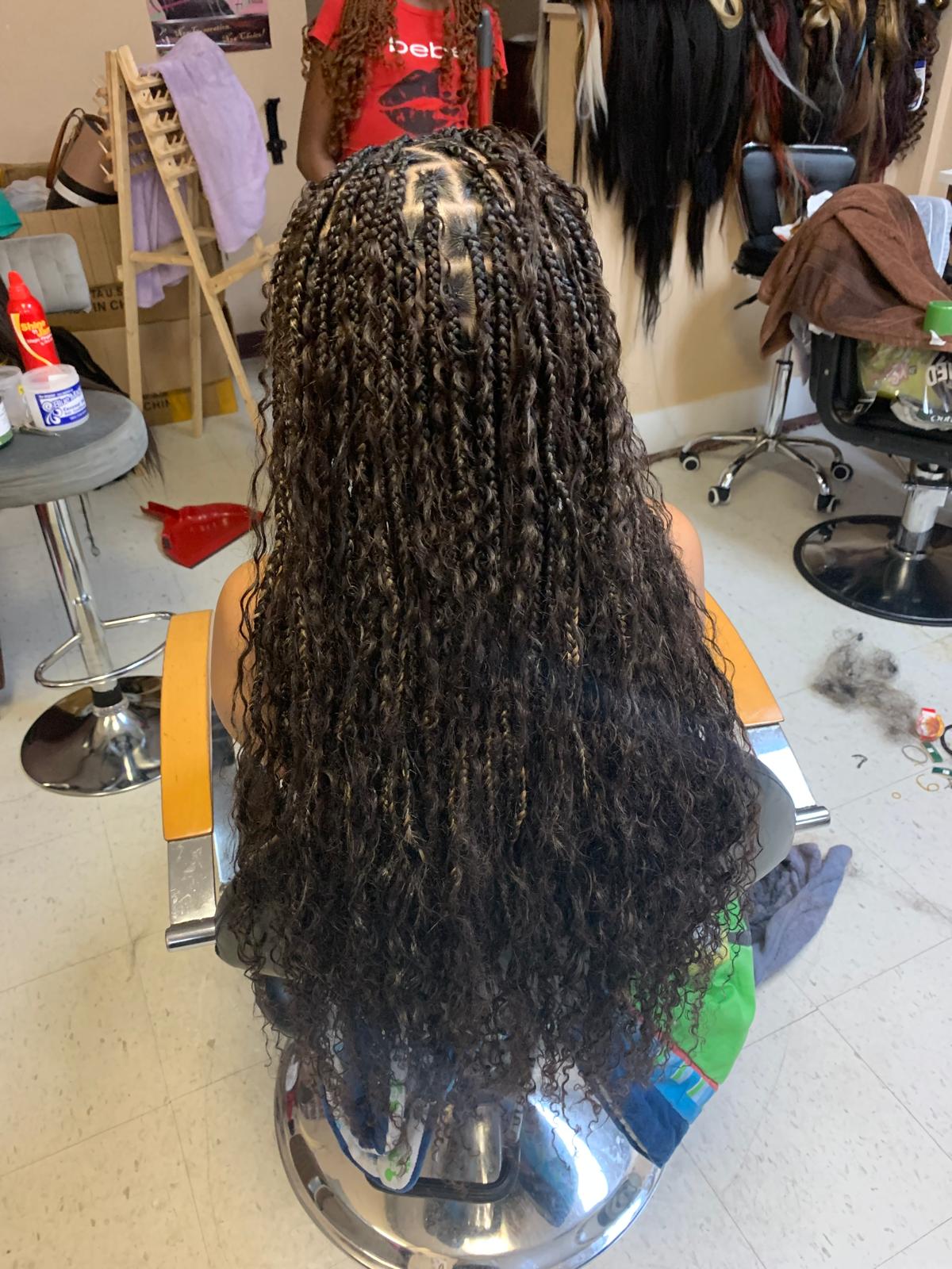 Ashley African Hair Braiding Logo Ashley African Hair Braiding Logo