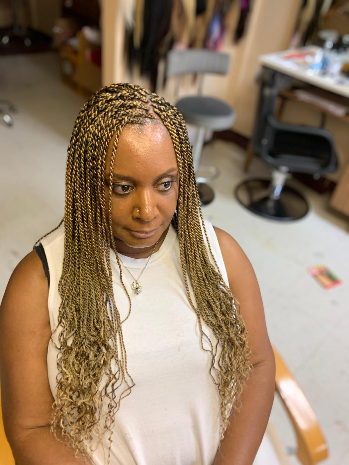 Ashley African Hair Braiding Logo Ashley African Hair Braiding Logo