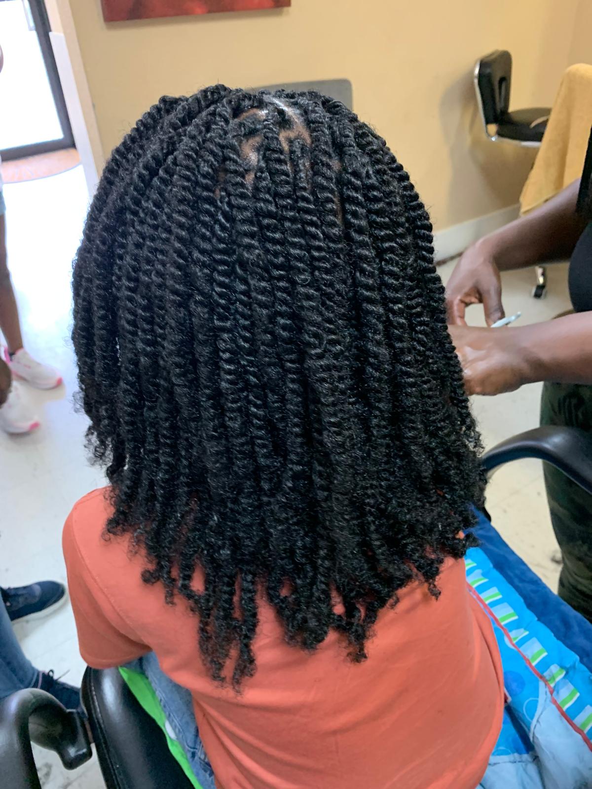 Ashley African Hair Braiding Logo Ashley African Hair Braiding Logo