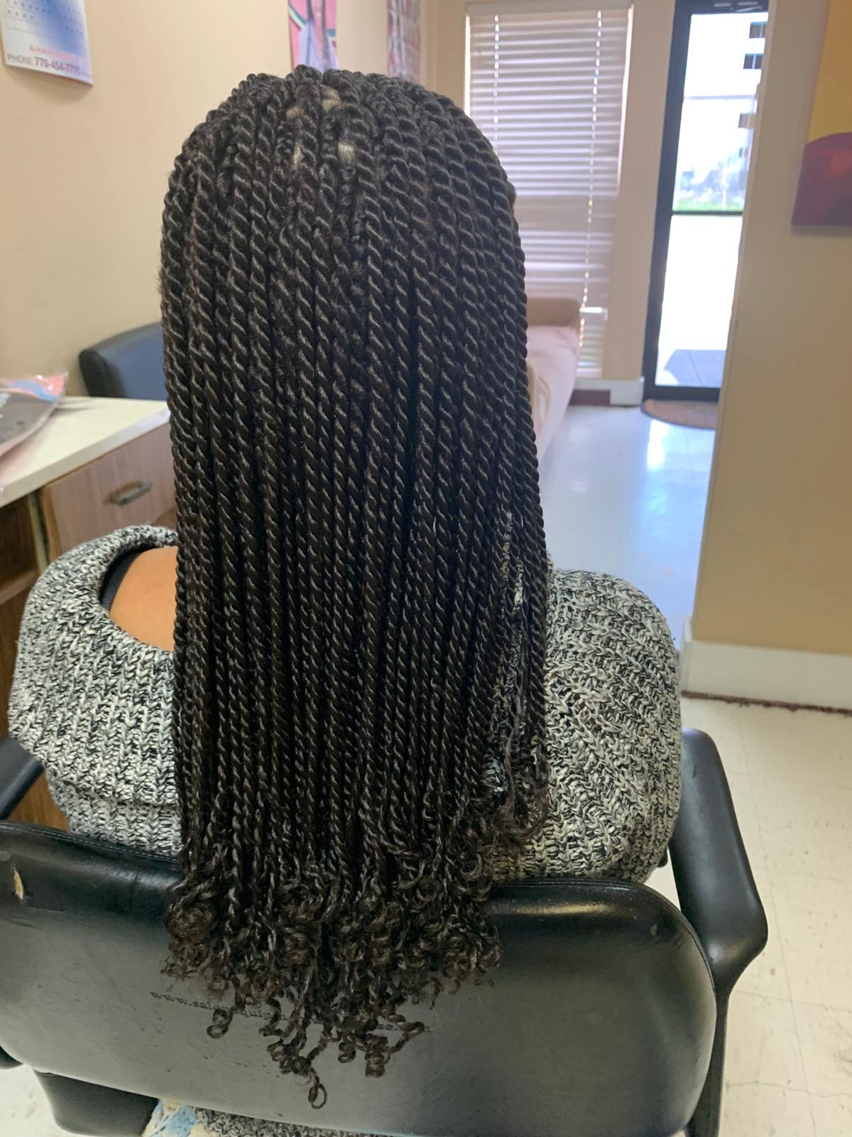 Ashley African Hair Braiding Logo Ashley African Hair Braiding Logo