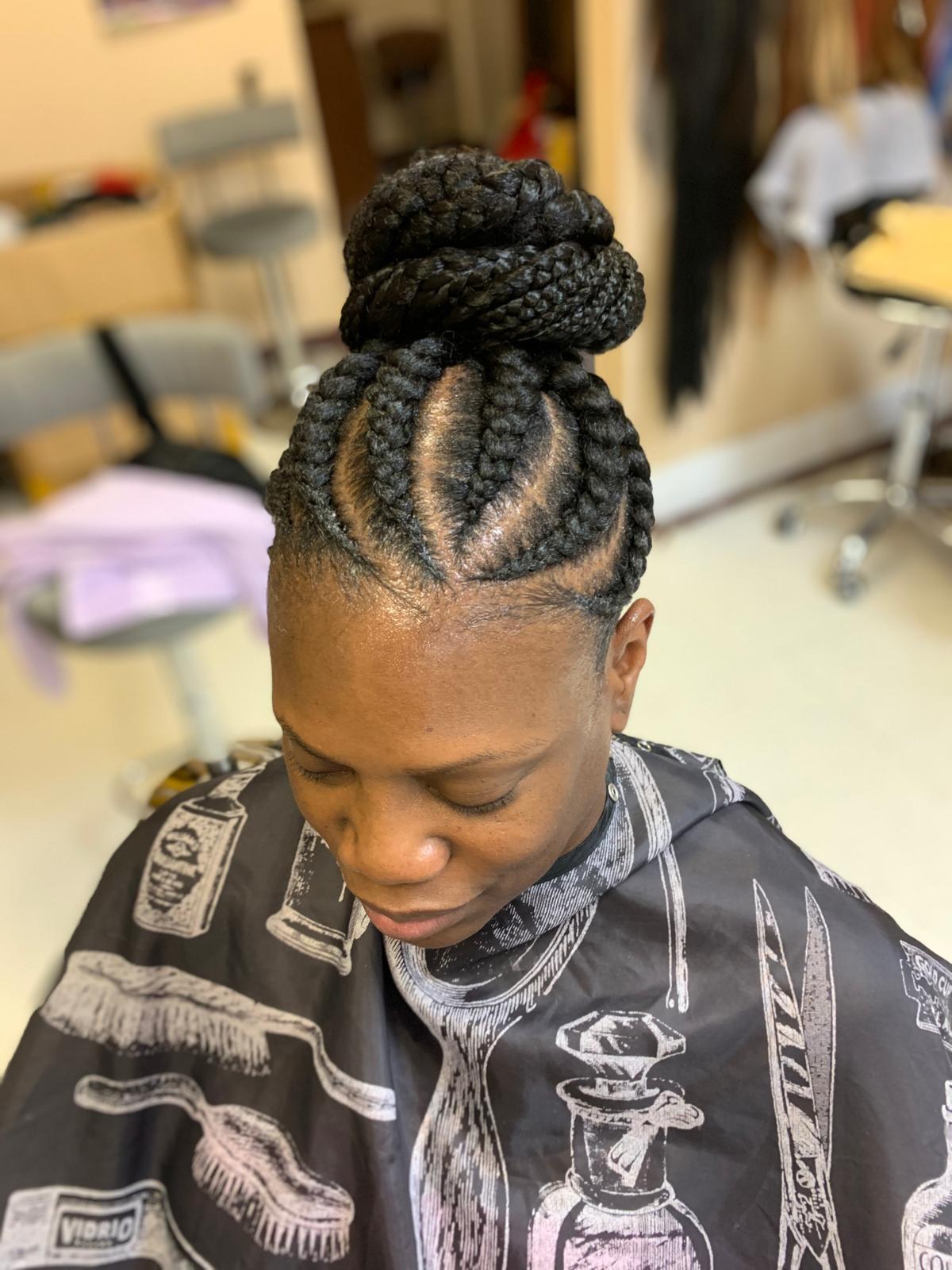 Ashley African Hair Braiding Logo Ashley African Hair Braiding Logo