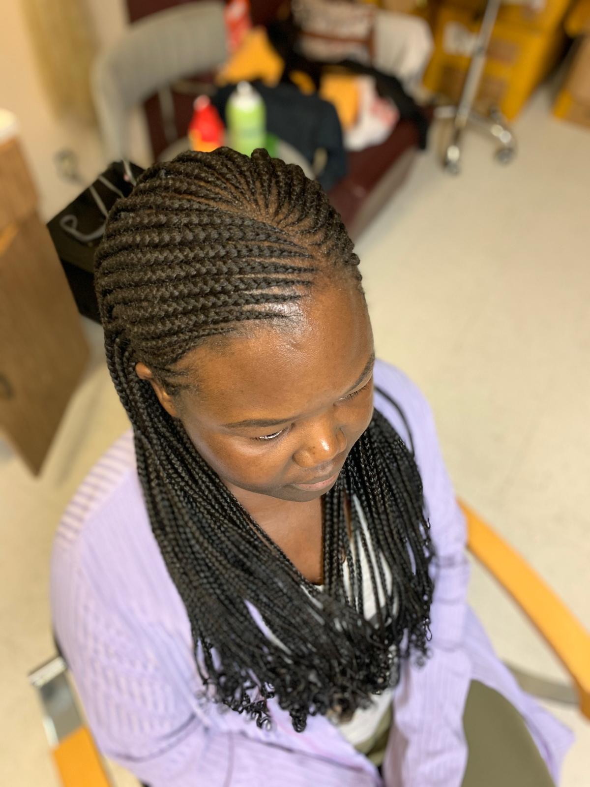 Ashley African Hair Braiding Logo Ashley African Hair Braiding Logo