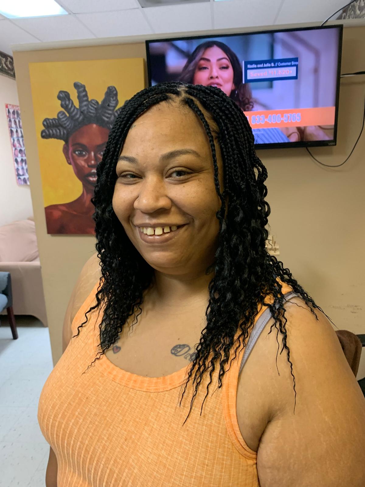 Ashley African Hair Braiding Logo Ashley African Hair Braiding Logo