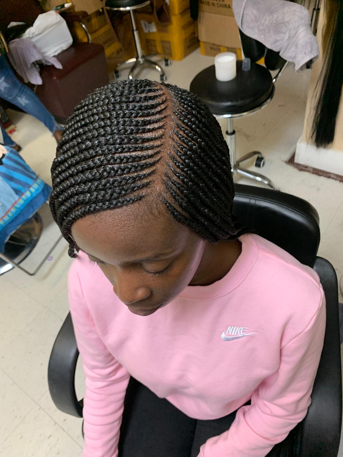 Ashley African Hair Braiding Logo Ashley African Hair Braiding Logo