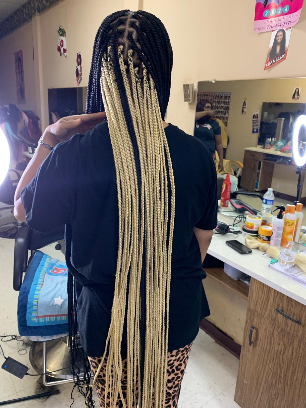 Ashley African Hair Braiding Logo Ashley African Hair Braiding Logo