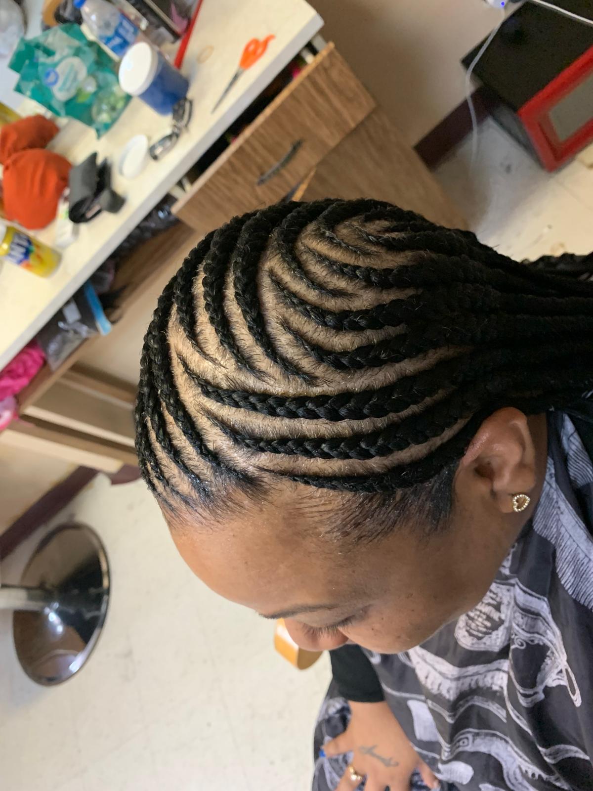 Ashley African Hair Braiding Logo Ashley African Hair Braiding Logo