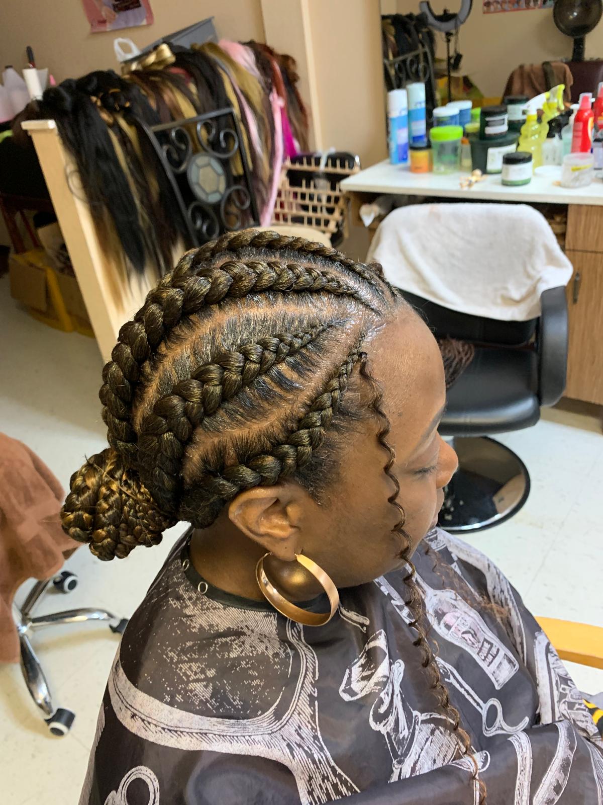 Ashley African Hair Braiding Logo Ashley African Hair Braiding Logo