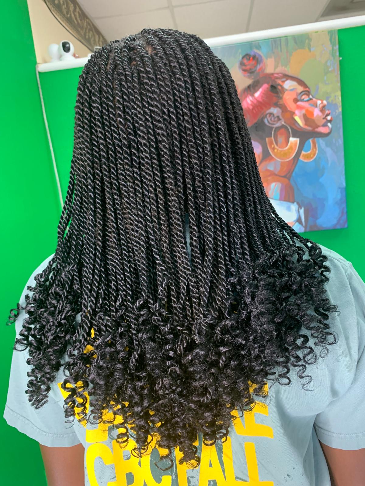 Ashley African Hair Braiding Logo Ashley African Hair Braiding Logo