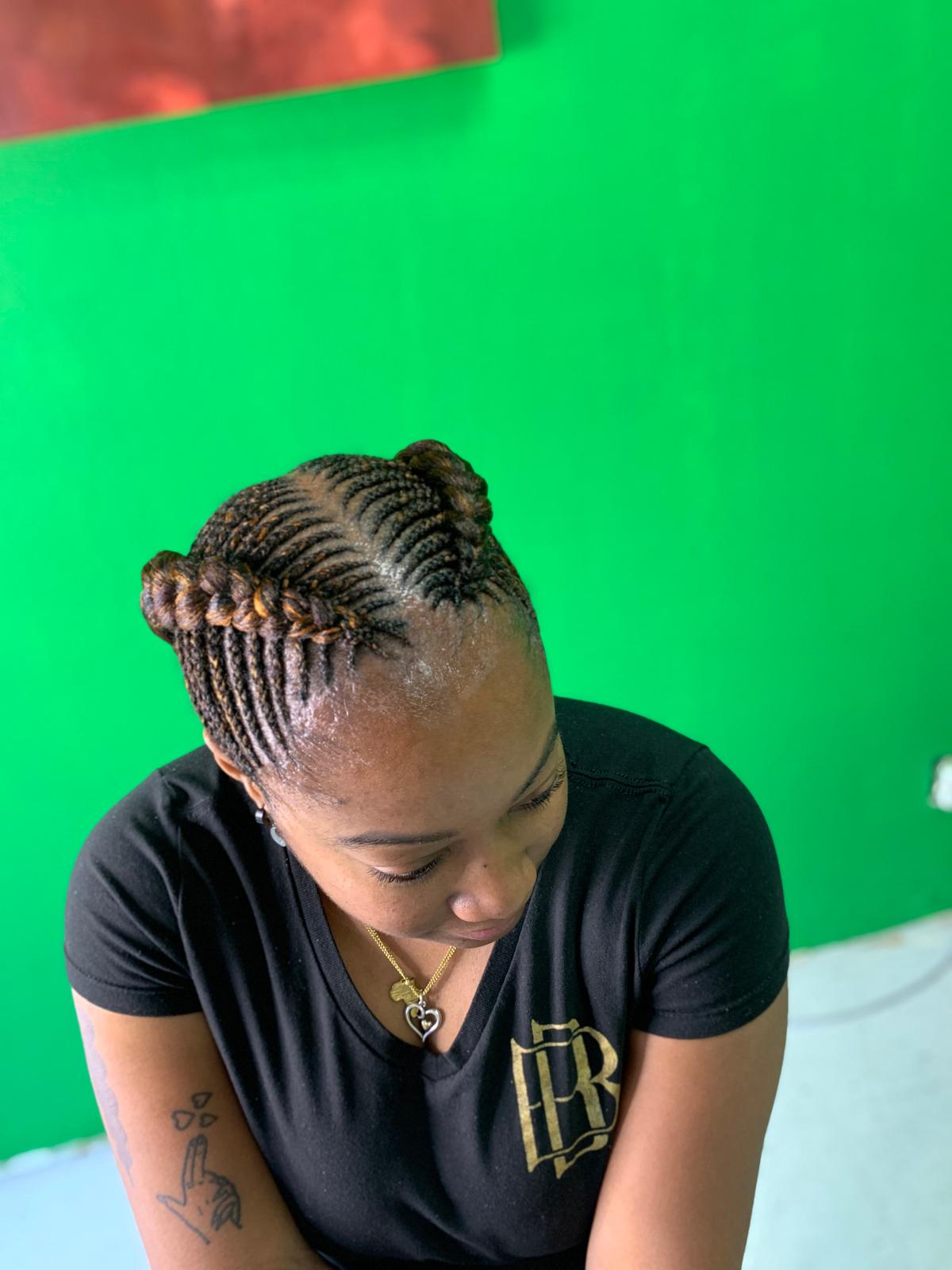 Ashley African Hair Braiding Logo Ashley African Hair Braiding Logo