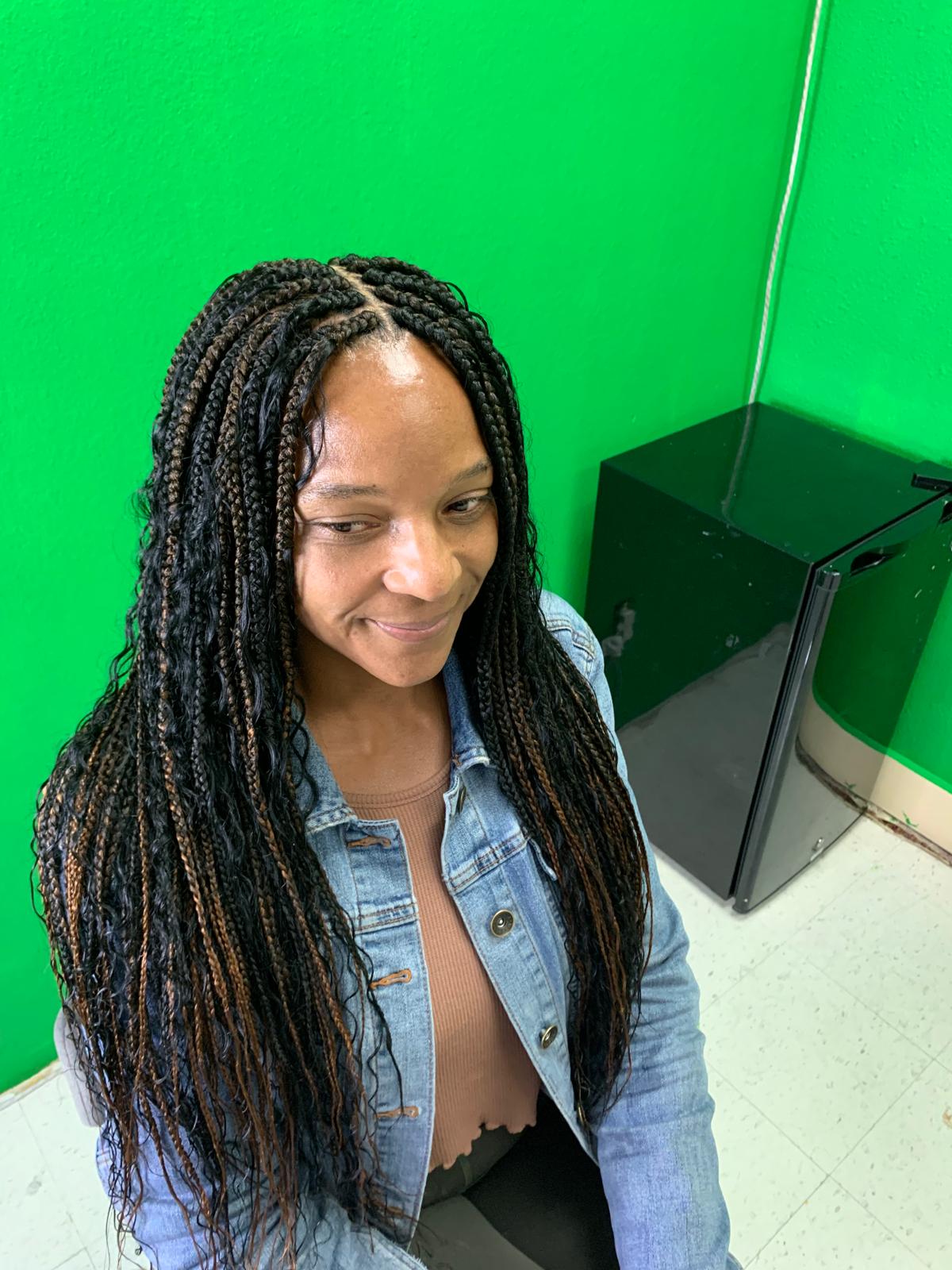 Ashley African Hair Braiding Logo Ashley African Hair Braiding Logo