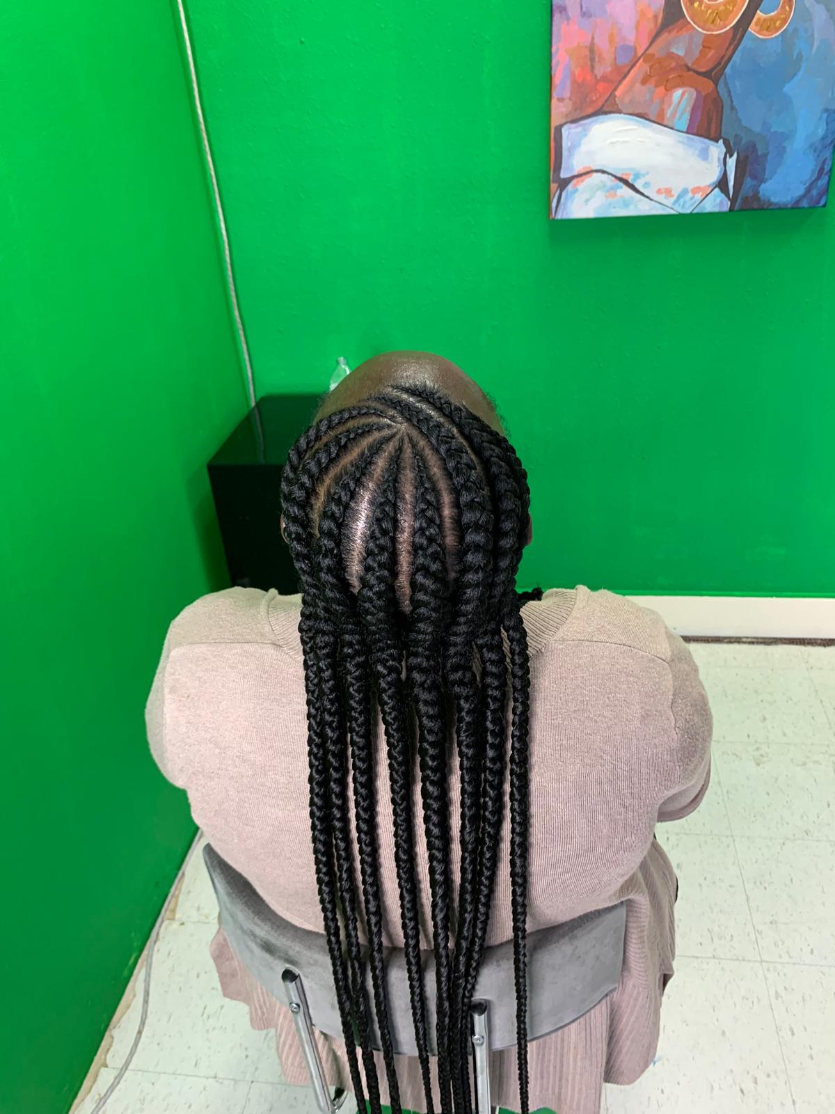 Ashley African Hair Braiding Logo Ashley African Hair Braiding Logo